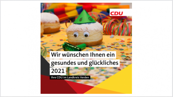Wir wünschen Ihnen ein gesundes und glückliches 2021!